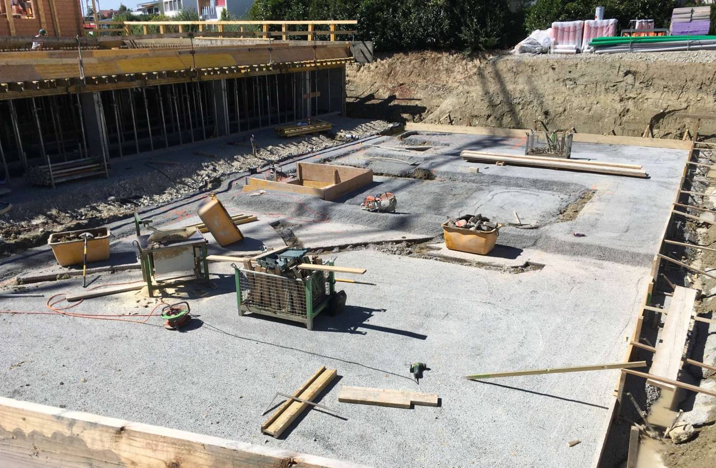 EFH und MFH mit Einstellhalle, 6024 Hildisrieden, Tragwerksplanung, Baukontrollen