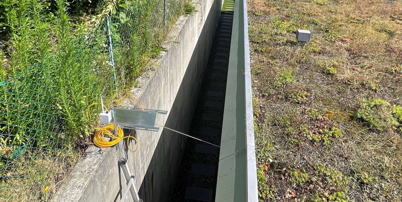 Monitoraggio tramite estensimetri, Vico Morcote, Concetto di misurazione, Monitoraggio automatico con estensimetri