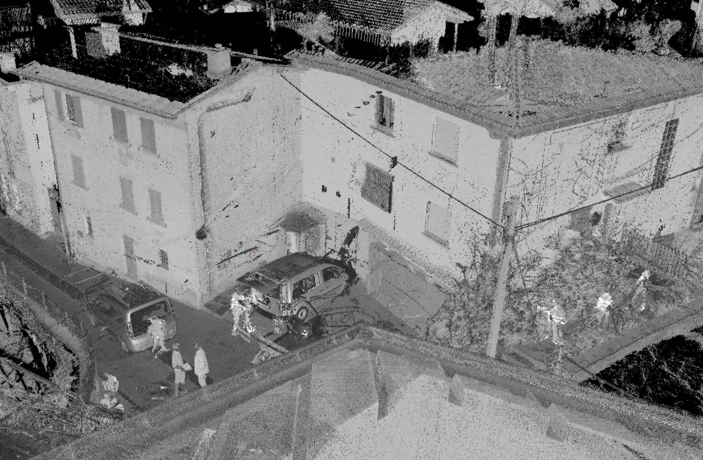 Rilievo architettonico
Minusio, Rilievo con laserscanner 3D, Disegno sezioni, facciate, piante