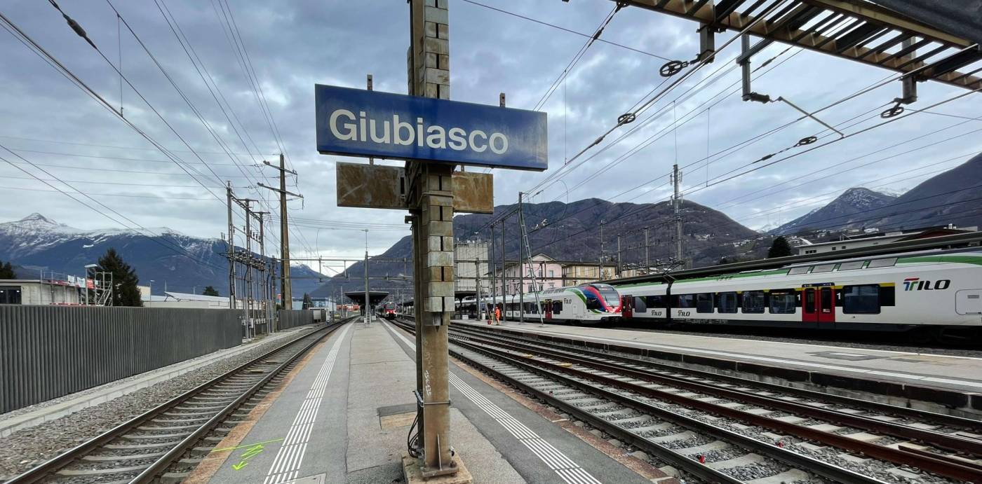 Linea 600, BZU, Rinnovo stazione Giubiasco, Rete punti fissi, Controlli tracciamento, Monitoraggio binari, pali LC e targonate, Rilievi per basi di progettazione