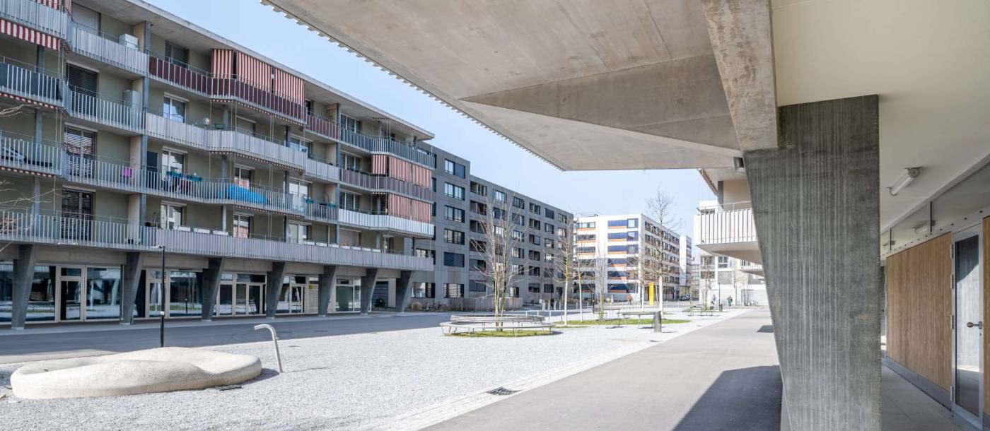 Wohnüberbauung ABZ Glattpark, Wright-Strasse 45-76, 8152 Opfikon, Tragwerksplanung, Geotechnik