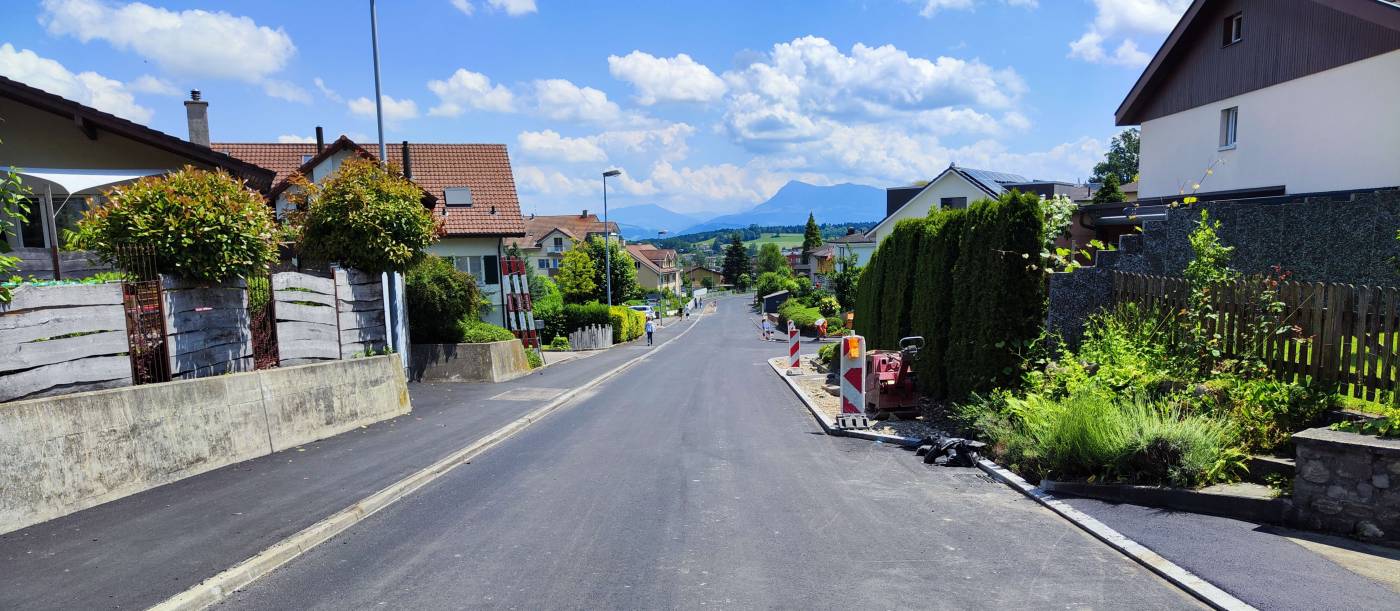 Strassenraumgestaltung und Sanierung Willistattstrasse, 6206 Neuenkirch, Bauprojekt, Ausführungsprojekt, Bauleitung, Abrechnung, Abschlussdokumentation