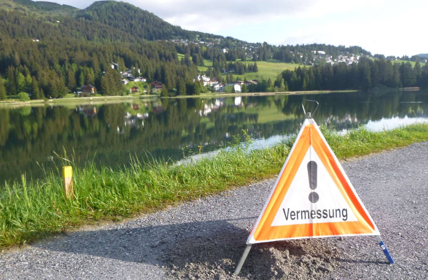 Überwachung Staudamm Heidsee, Überwachung, Präzisionsnivellement