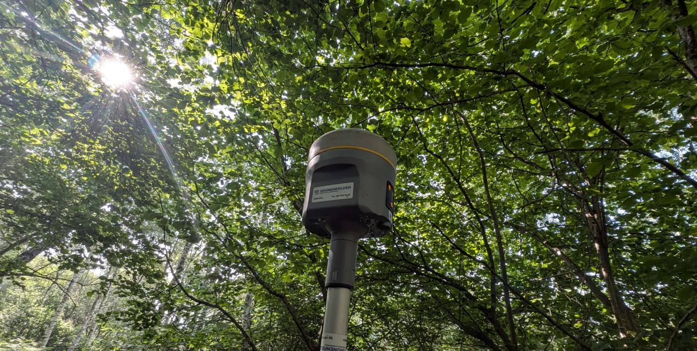 Rilievo acquedotto ad Isone, Pianificazione del rilievo GNSS, Rilievo di una condotta di 3km