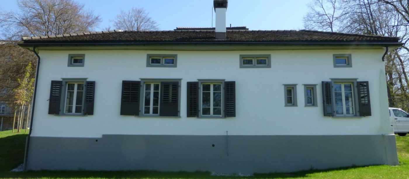 Architekturvermessung
Waschhaus Zweibruggen, St.Gallen, Gebäudeaufnahmen:, 2D Fassadenpläne, 2D Grundrisspläne, 2D Schnittpläne