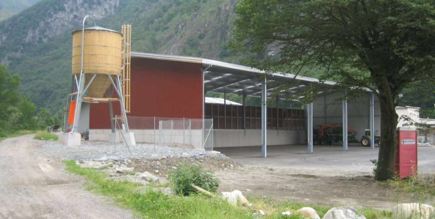 Area cippato AFOR, 6670 Avegno, Pianificazione generale di tutta l'area