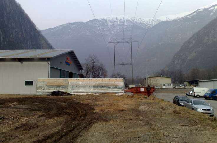 Area cippato AFOR, 6670 Avegno, Pianificazione generale di tutta l'area