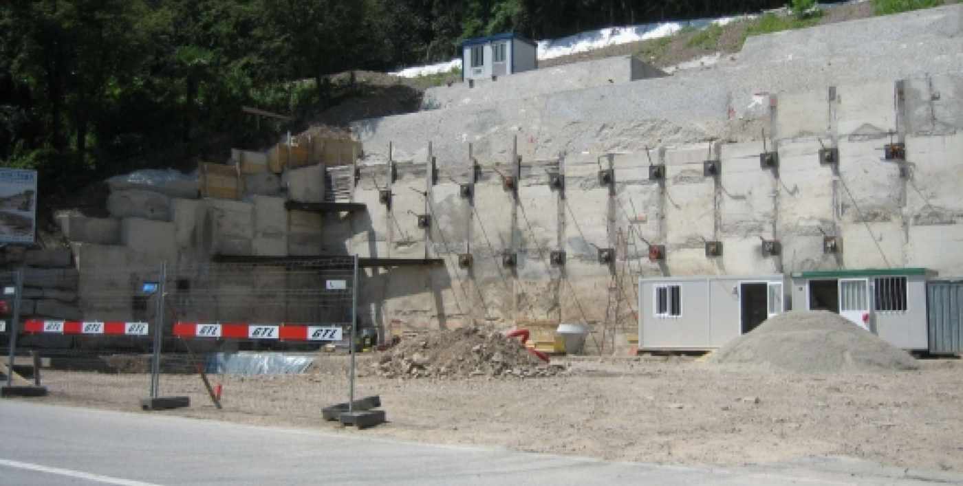 Residenza Miramonte, 6815 Melide, Concetto di scavo, Calcoli geotecnici targonata, Capitolati targonata e scavo, Piani scavo e targonata