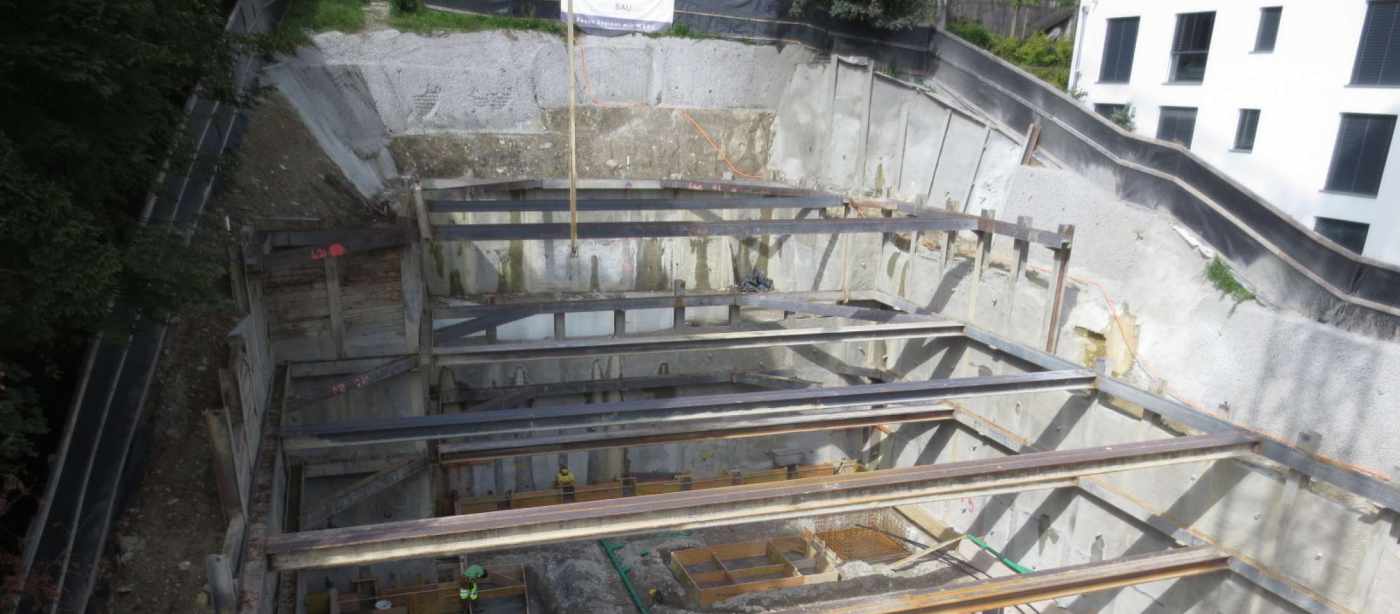 MFH Weinbergstrasse 35, 8802 Kilchberg, Projekt und Baukontrolle Tragstruktur in Massivbauweise, , Projekt und Fachbauleitung Baugrubenarbeiten inkl. Sicherung