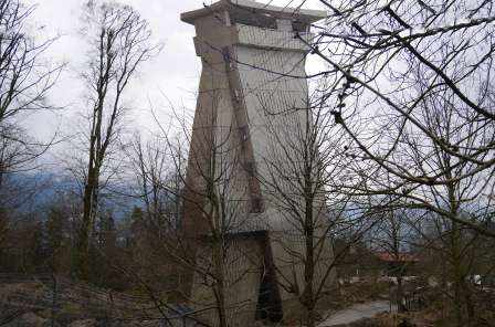Fundation Tierpark-Turm, Goldau, Projekt, Ausführungsplanung und Baukontrolle von Pfählung und Fundament