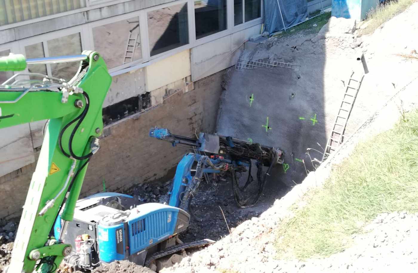 Erweiterung und Erdbebenertüchtigung Schulhaus, 6405 Immensee, Überprüfung Erdbebensicherheit mit Massnahmenempfehlung, , Projekt und Baukontrollen für Tragkonstruktion im Umbau und Erdbebenertüchtigung