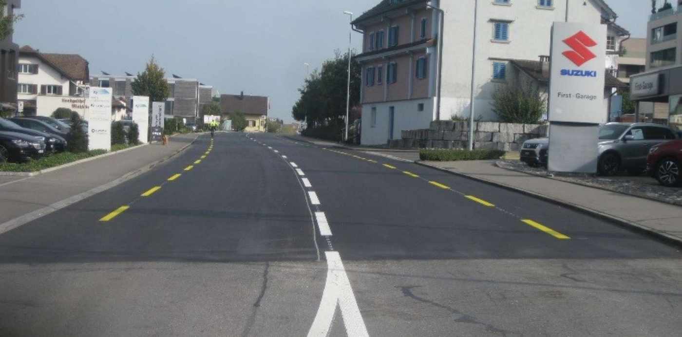 Belagssanierung Zürcherstrasse, Altendorf, Umfassende Grundlagenbeschaffung, Devisierung, Ausschreibung, Ausführungsprojekt, Örtliche Bauleitung, Ausmass undAbrechnung