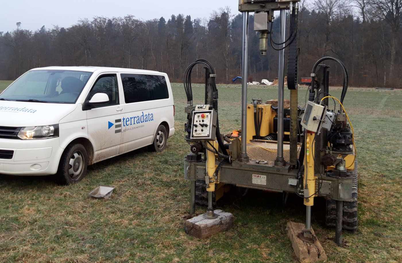 Verkehrssanierung 
Aarwangen-Langenthal Nord, 4x Dilatometermessung bis ca. 30m, , 3x Bohrlochscanner (OPTV) bis 40m, , 2x FullWaveSonic (FWS) bis 40m, , 4x CPTu / DPSH bis 30m