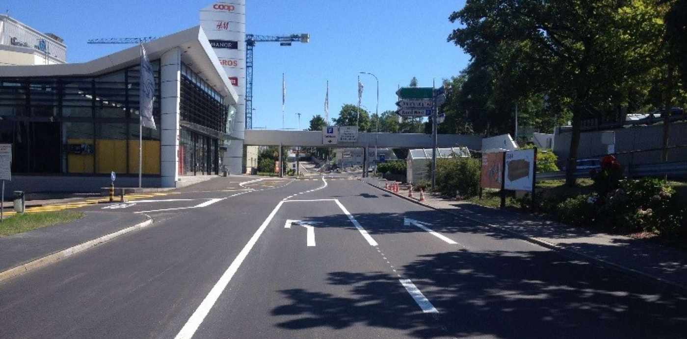 Belagssanierung Gwattstrasse, 
Pfäffikon SZ, Umfassende Grundlagenbeschaffung, Devisierung, Ausschreibung, Ausführungsprojekt, Örtliche Bauleitung, Ausmass und Abrechnung