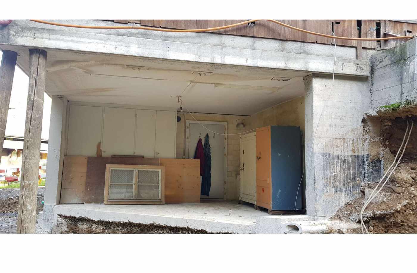 Erweiterung Schiessanlage Gesslerburg,
6403 Küssnacht, Projekt und Baukontrolle für Fundation und Stahlbetonarbeiten, , Hochwasserschutznachweis