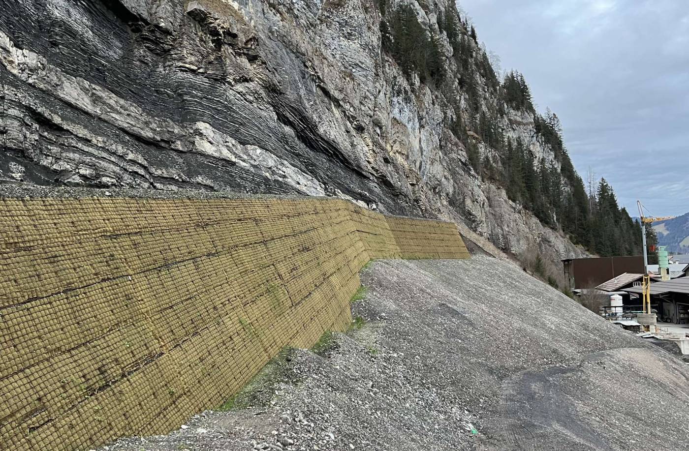 Endgestaltung Steinbruch Baumeli Unteriberg, Variantenstudium, Gesamtleitung, Projekt- und Bauleitung Phasen 31-53, Geotechnik, Öffentlichkeitsarbeit, Bauvermessung