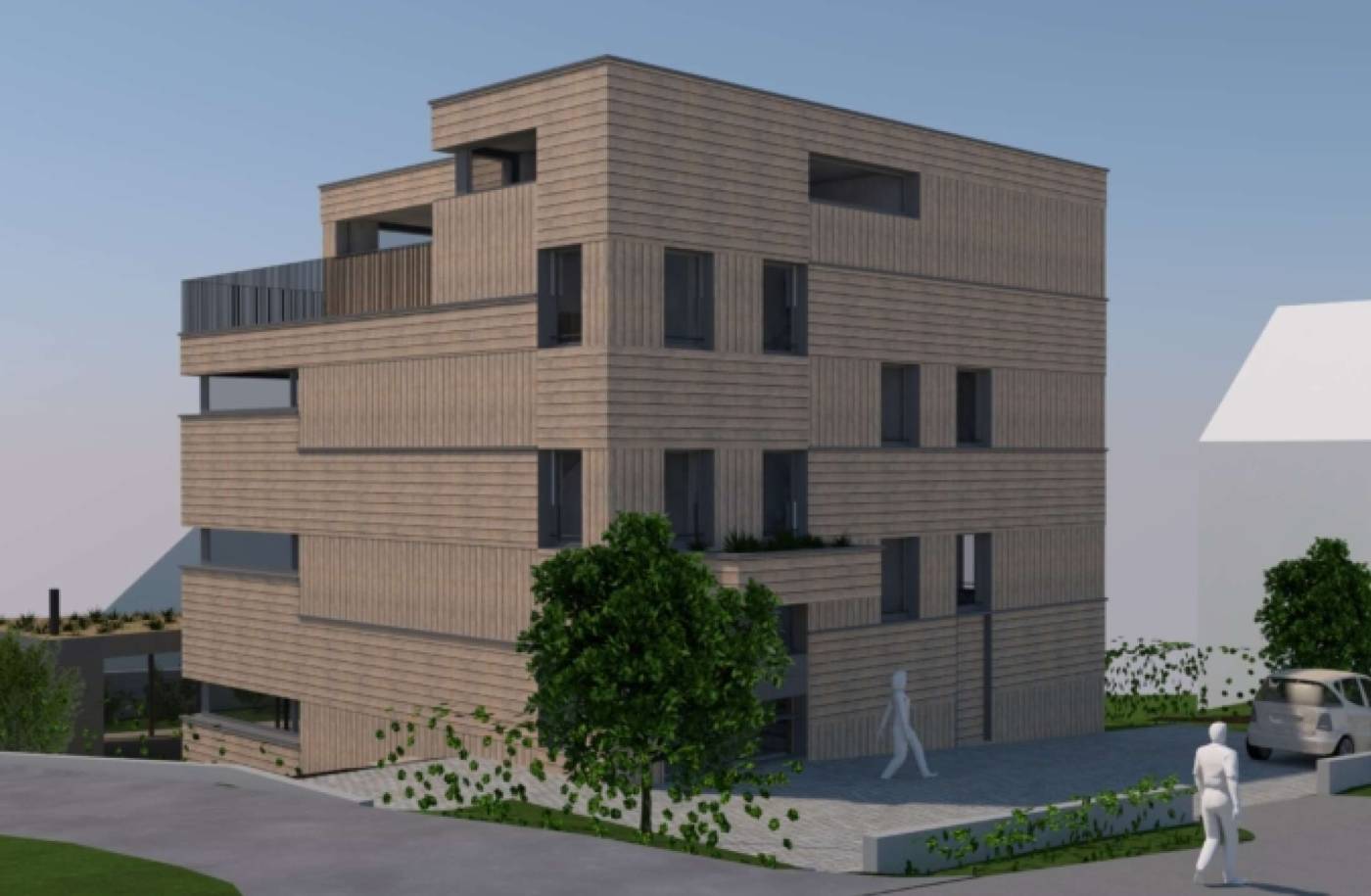 Wohnhaus Turmalin, Witikon, Brandschutzplanung, QS Verantwortung Brandschutz