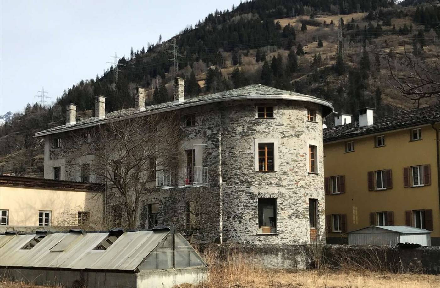 Umbau Gebäude Ragazzi, Poschiavo, Projektierung, Ausschreibung und Realisierung:, Tragstruktur in Massiv-, Holz- und Stahlbau, Konservierung und Erhaltung der bestehenden Struktur