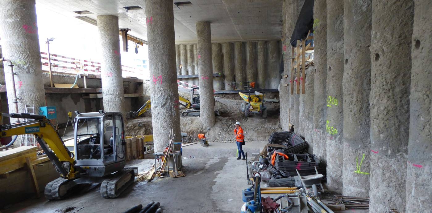 Erweiterung Landflächige Passagierflächen, Flughafen Zürich: Teilprojekt SOMA, Tragwerksplanung und Baustellenbegleitung