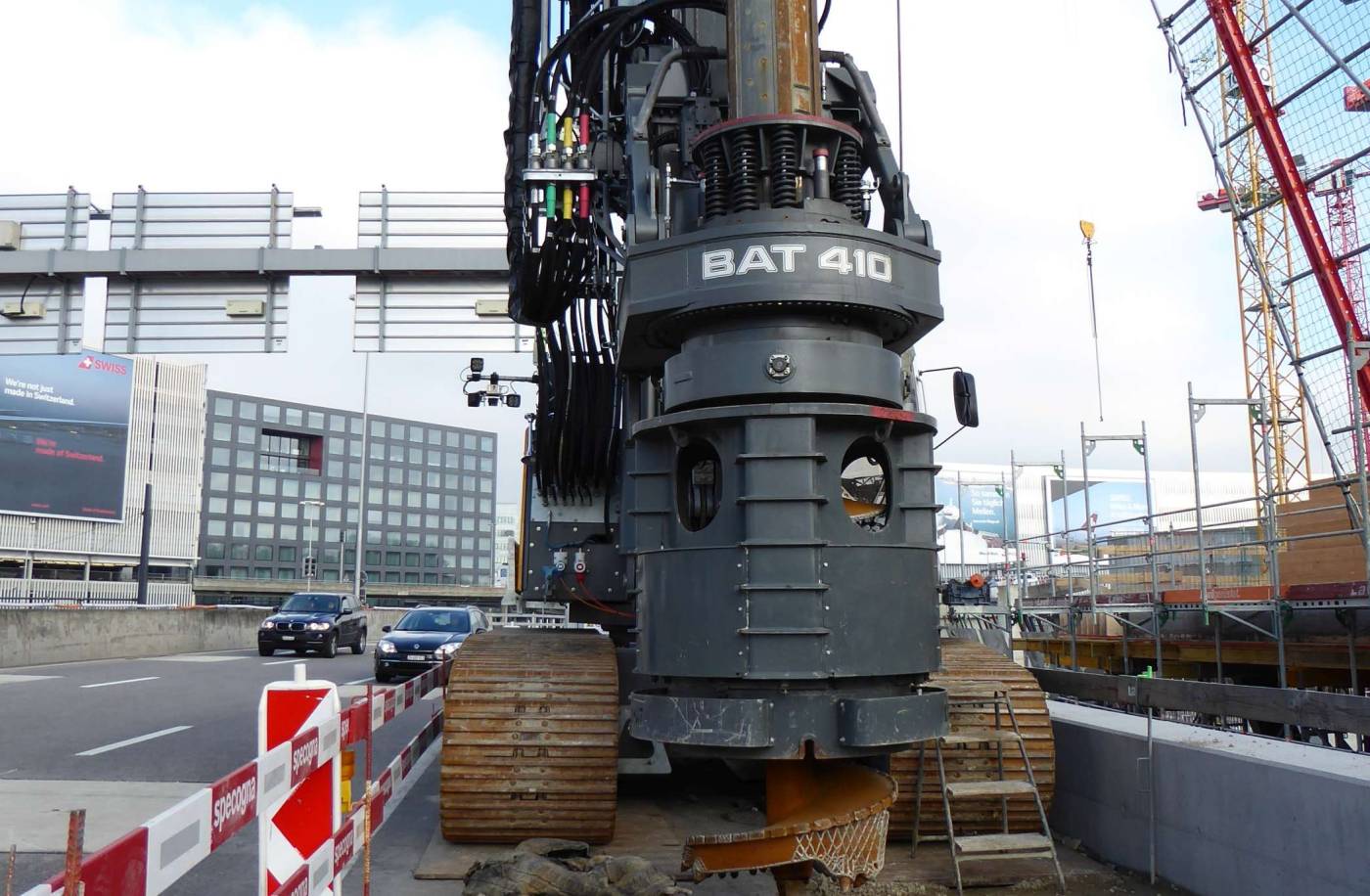 Erweiterung Landflächige Passagierflächen, Flughafen Zürich: Teilprojekt SOMA, Tragwerksplanung und Baustellenbegleitung