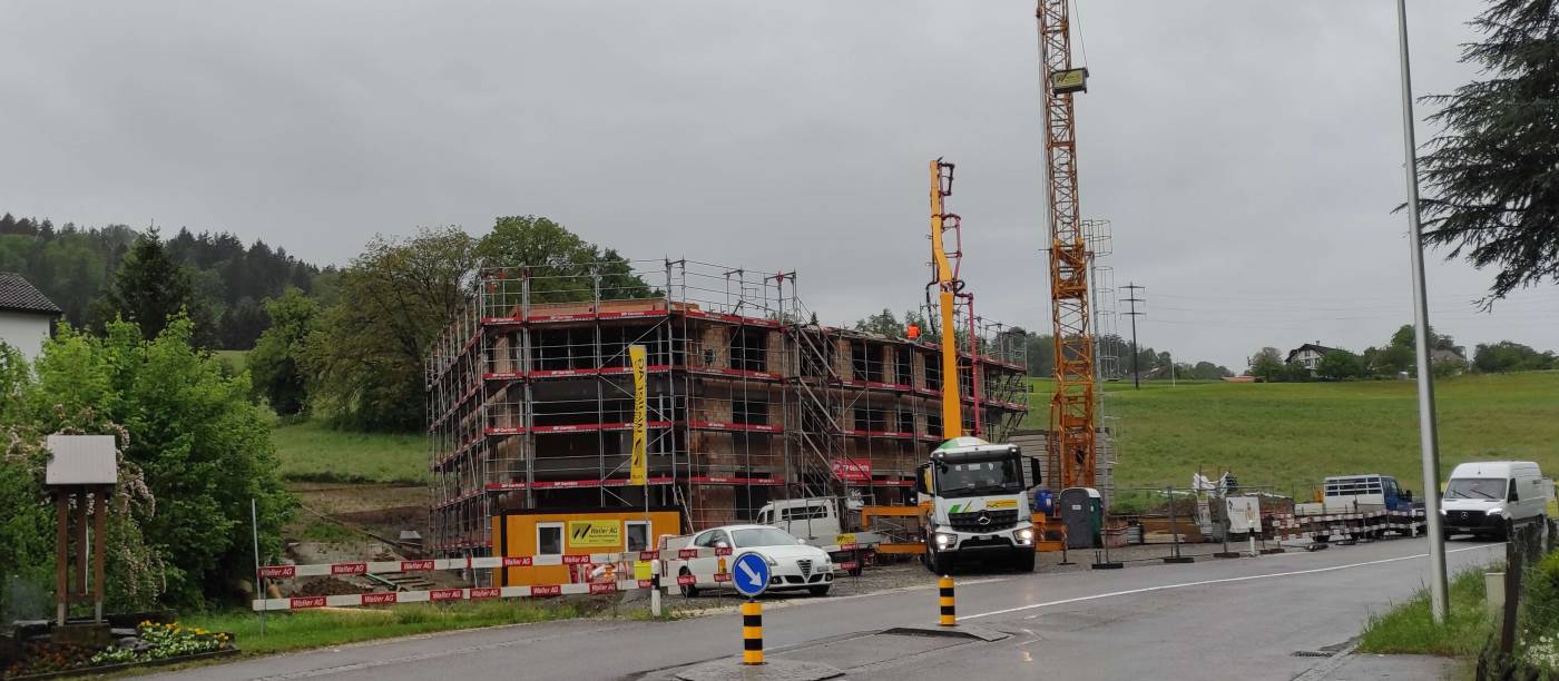 Wohnüberbauung
Lenzstrasse- Hintere Bergstrasse,
Reinach (AG), Aushubplan mit Böschungssicherung und Entwässerungsplanung, Tragwerksplanung mit Abdichtungskonzept, Schalungs- und Bewehrungspläne, Baukontrollen, Bachöffnung und Umlegung