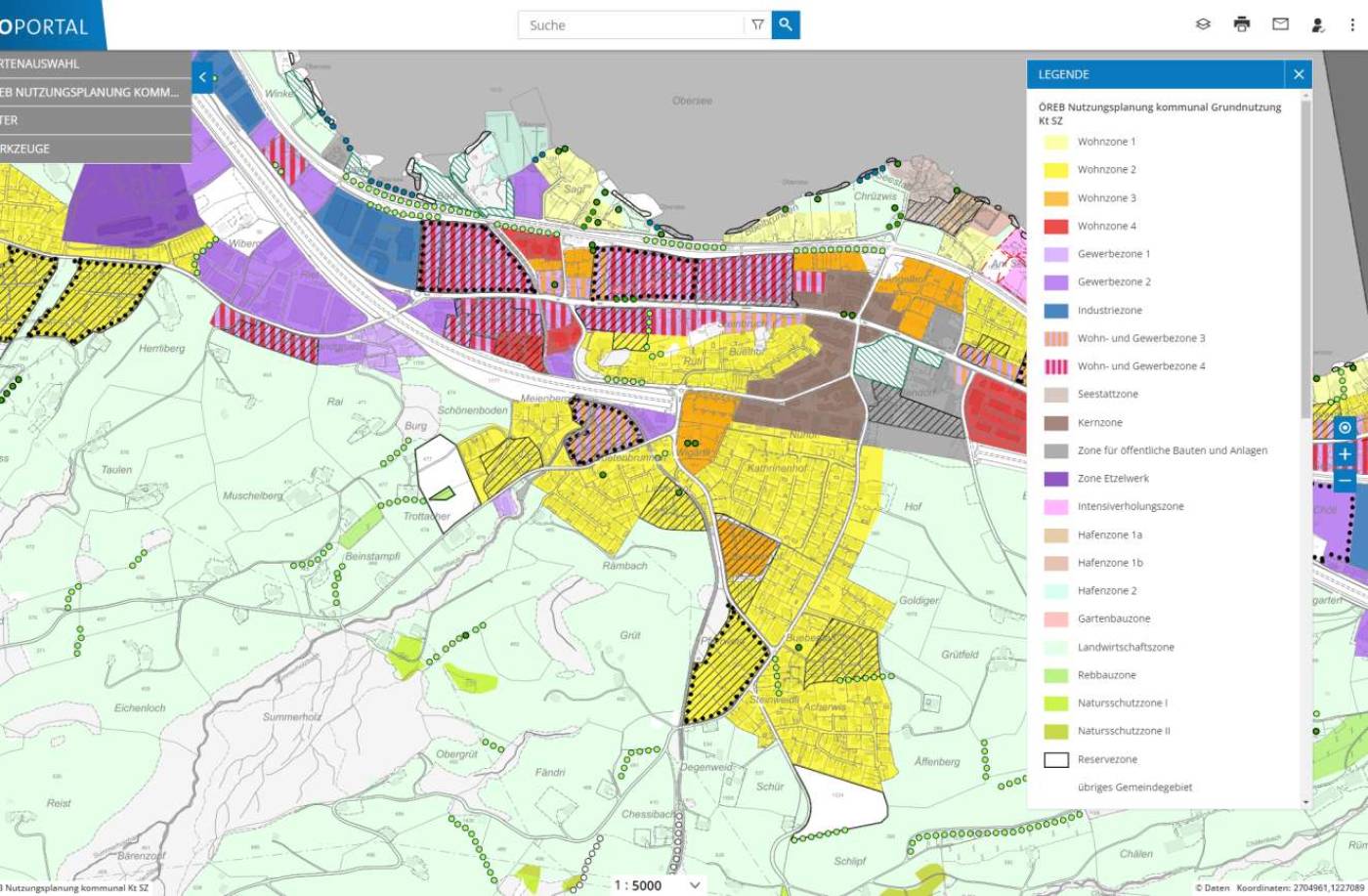 Geoportal, kommunales WebGIS, WebGIS Aufbau in Zusammenarbeit mit Kunden, Persönliche Beratung und Support, Datenintegration und -prüfung, Datenaufbereitung, Digitalisierung, Erstellen von Benutzerebenen zur eigenen Datenerfassung im Geoportal
