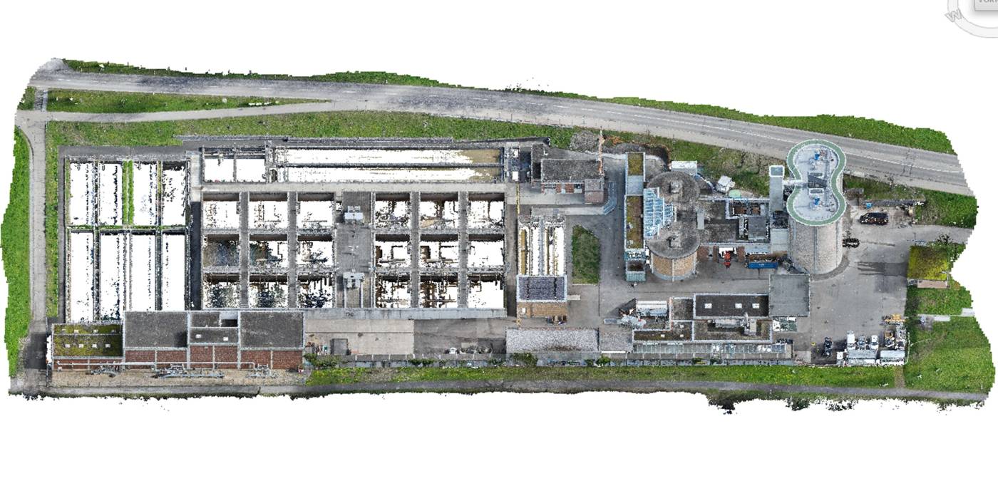 ARA Uster, Vermessung & 3D Modellierung, Bestandesaufnahme + Vermessung, Erstellung einer präzisen Punktwolke mittels Laserscanning, Digitalisierung und Modellierung des Infrastruktur, Aufbau eines 3D-BIM-Modells als Single Source of Truth für alle Projektbeteiligten