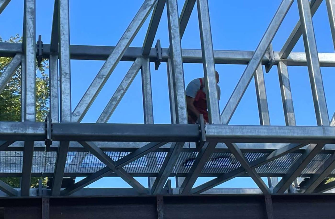 Ponte pedonale e per condotte, Wollerau, Progettazione, Realizzazione, Direzione lavori generale