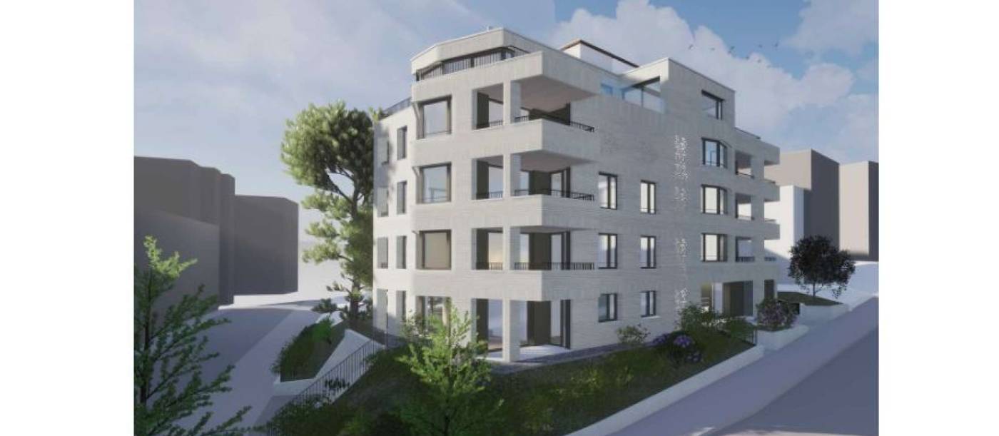 Neubau MFH Staubstrasse 19, Zürich, Baugrube, Baugrubensicherung, Fundation, Stahlbetonarbeiten, Klinkerfassade, Baukontrolle