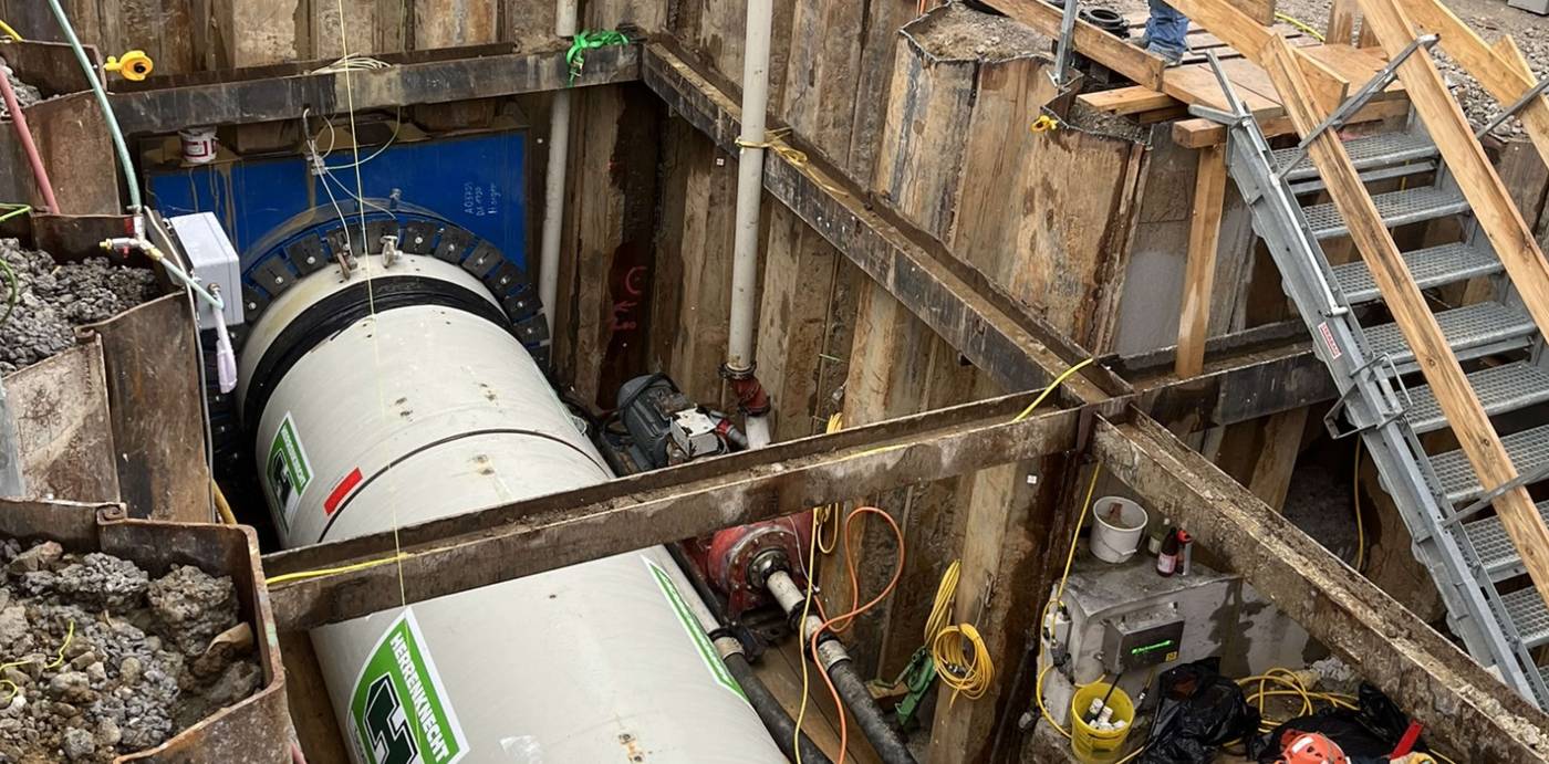 Umlegung Chnübrechibach KVA Horgen, Vorprojekt, Bau- und Auflageprojekt, Submission, Ausführungsprojekt, Bauleitung, Öffentlichkeitsarbeit