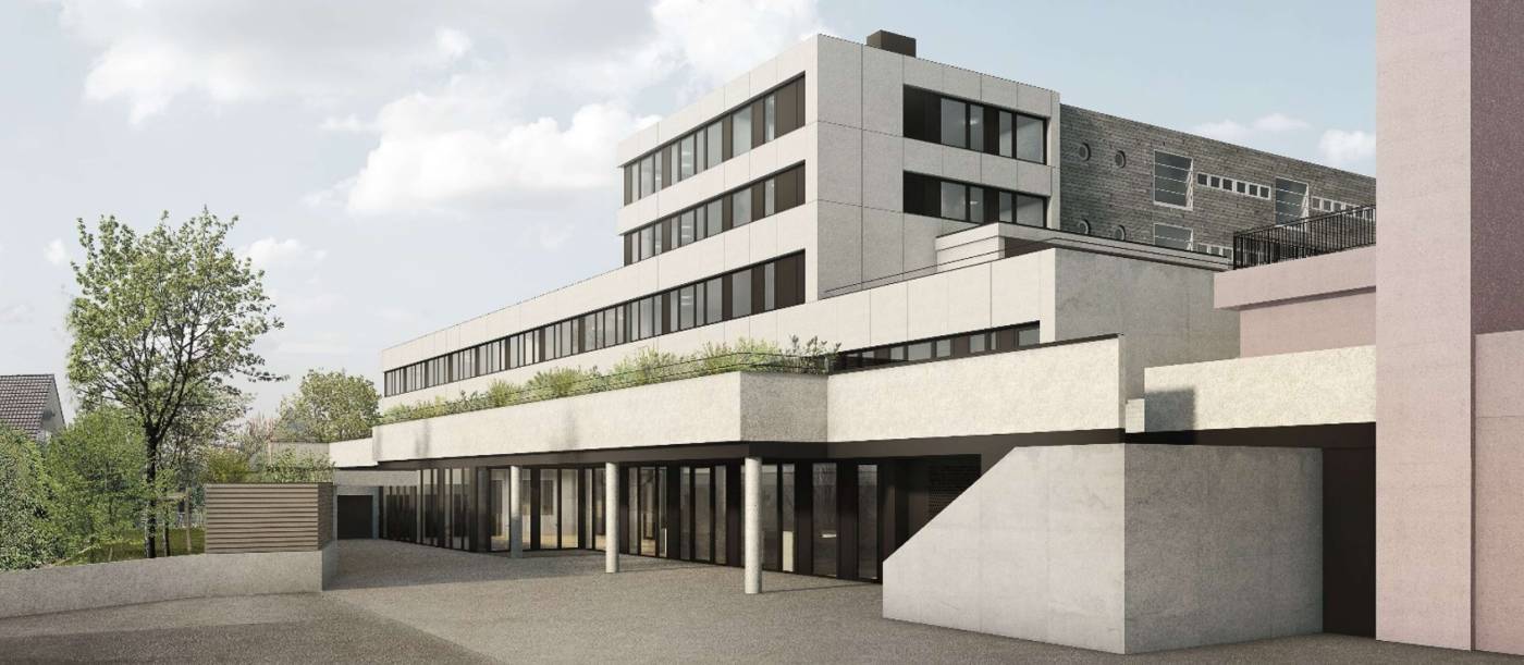 Ersatzbau MZH Riedmatt, 8832 Wollerau, Rückbau und Sicherung der Bestandesbauten,, Tragwerksplanung,, Baugruben- und Fundationsarbeiten,, Kanalisations- und Werkleitungsplanung