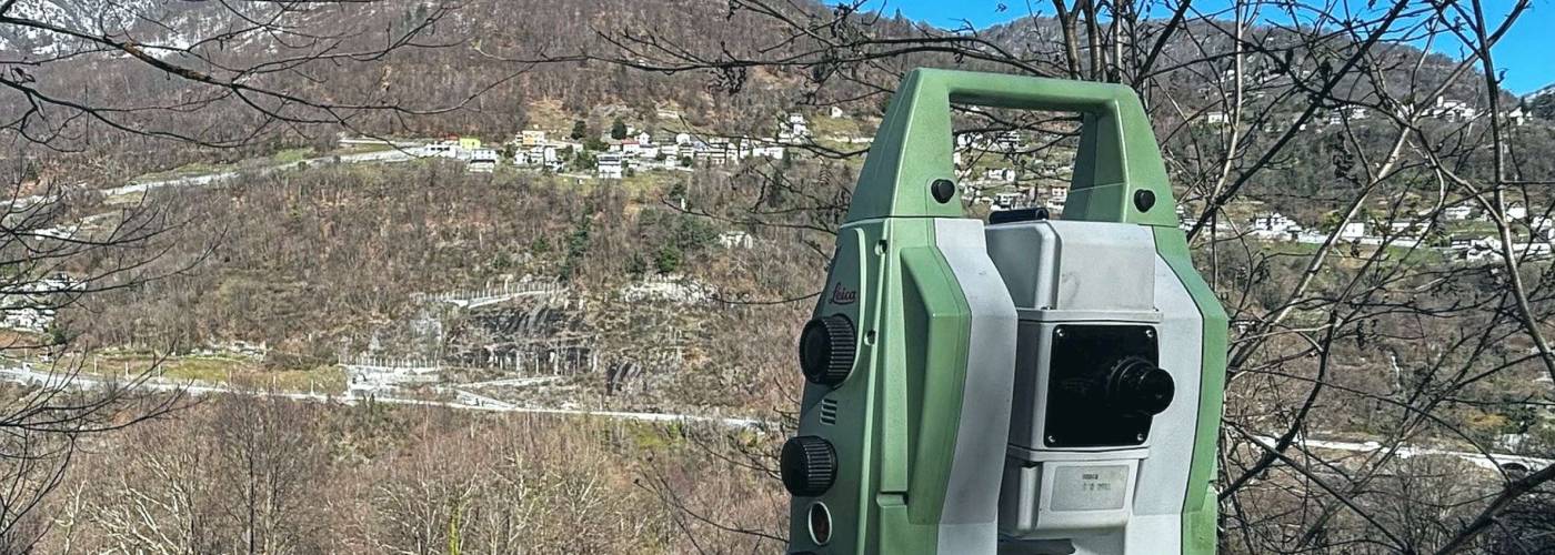 Frana Dirinei, Centovalli, Monitoraggio geodetico, Compensazione misura in LTOP
