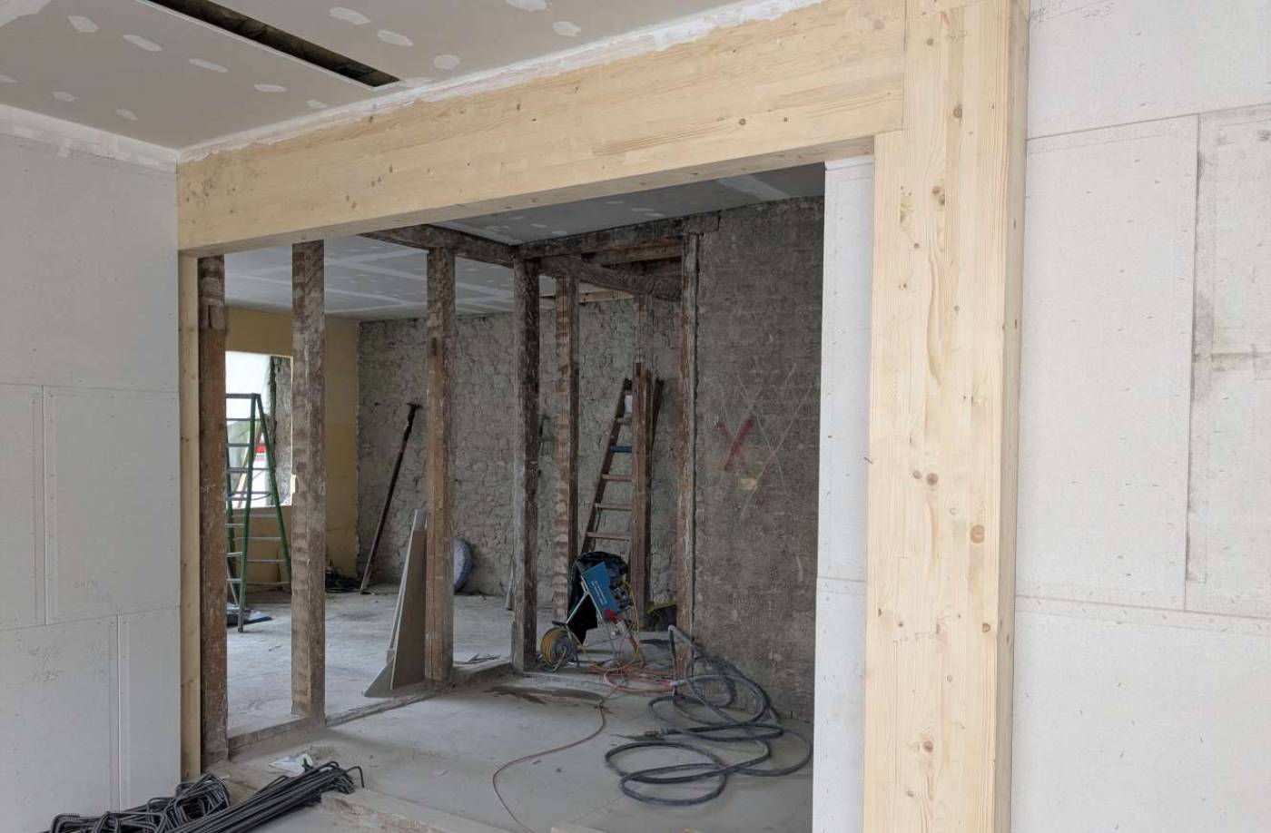 Totalsanierung MFH Dufourstrasse, Zürich, ErdbebenüberprüfungÜberprüfung der Tragstruktur