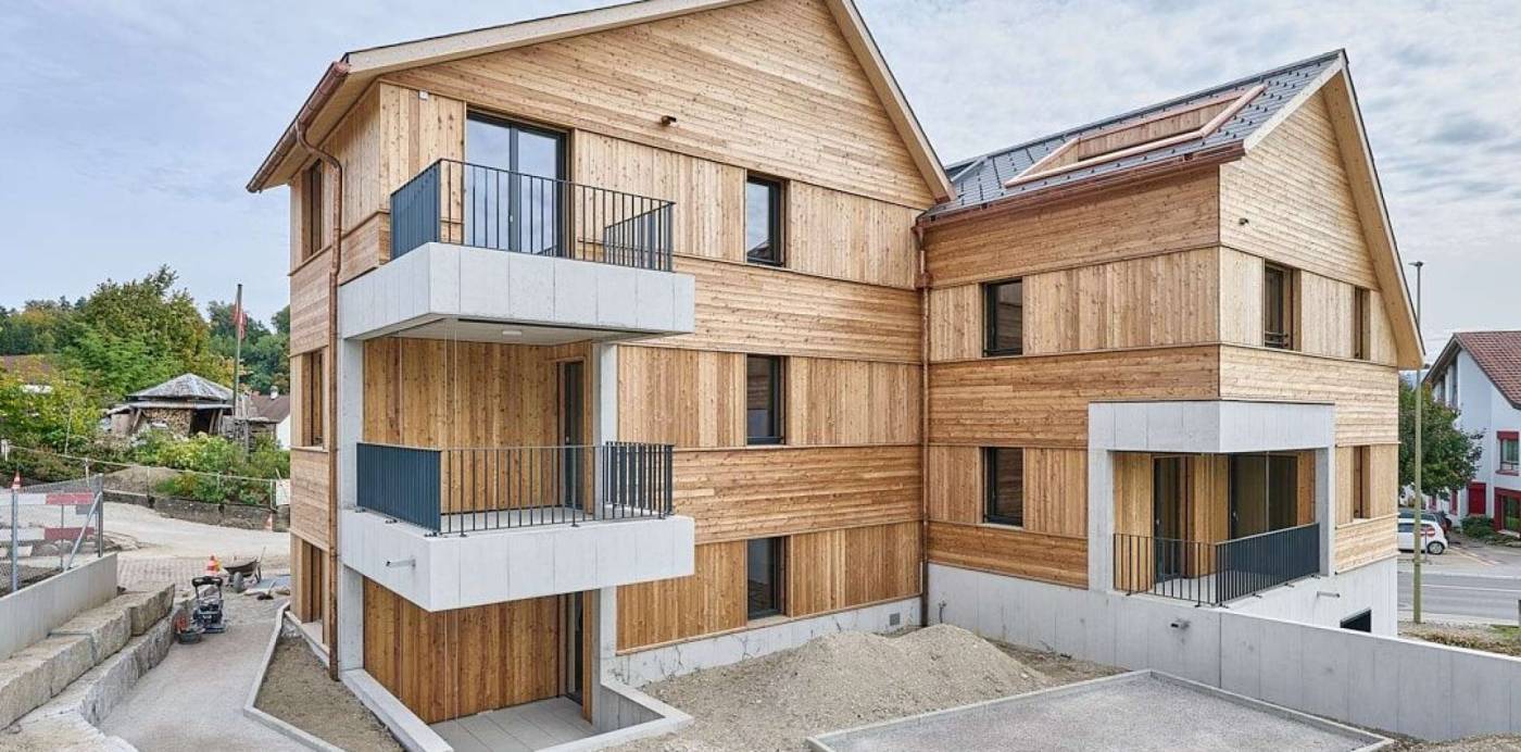 MFH mit Gewerbe, Zugerstrasse, Hirzel, Projektierung, Ausschreibung und Realisierung des Massivbau, Holzbaus und Baugrube. Brandschutzplanung